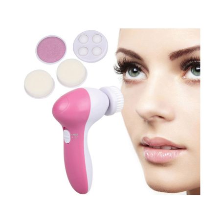 Elektrický masážní přístroj 5 v 1, kartáček na čištění pleti