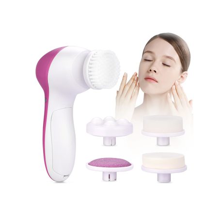 Elektrický masážní přístroj 5 v 1, kartáček na čištění pleti