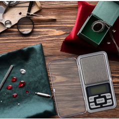   Kapesní klenotnická váha 500g/0,1g přesná s LCD displejem