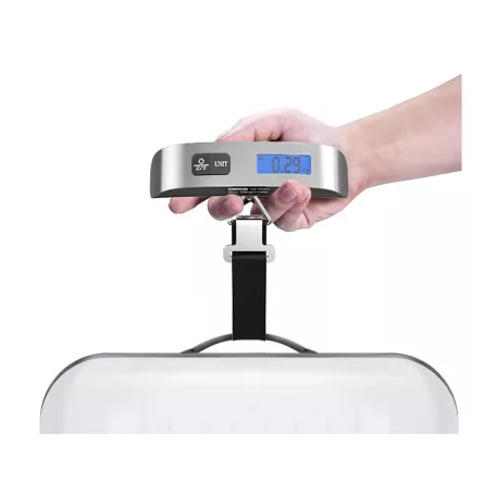 Elektronická váha na zavazadla s LCD displejem - 50 kg
