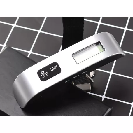 Elektronická váha na zavazadla s LCD displejem - 50 kg
