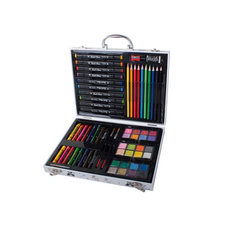 Výtvarná sada na malování 64 ks v praktickém kufříku