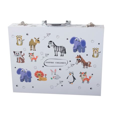 Výtvarná sada na malování 64 ks v praktickém kufříku