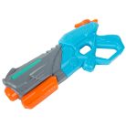 Velká vodní pistole v modro-šedo-oranžové barvě - 38 cm x 16 cm x 6 cm