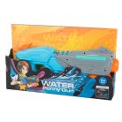 Velká vodní pistole v modro-šedo-oranžové barvě - 38 cm x 16 cm x 6 cm