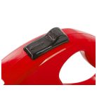 Samonavíjecí vodítko v červené barvě 5m