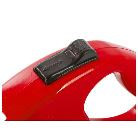 Samonavíjecí vodítko v červené barvě 5m