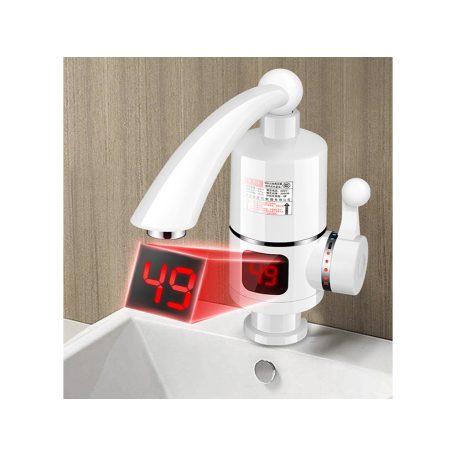 Elektrický průtokový ohřívač vody s LCD displejem - 3000W