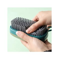   Kartáč na čištění obuvi a čalounění s dávkovačem tekutiny