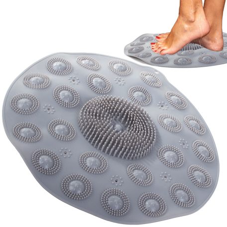 Masážna protišmyková podložka do sprchy na nohy