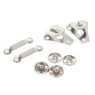 Souprava pro šití v praktickém červeném držáku