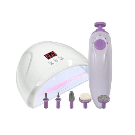 Sada na nehty UV lampa 12 W + pilník 2v1