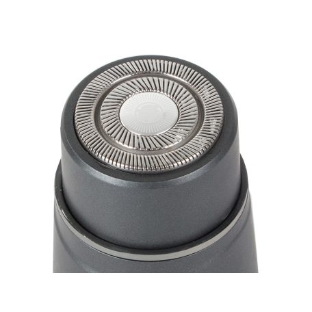 Mini zastřihovač vousů bezdrátový šedý