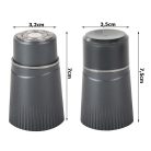 Mini zastřihovač vousů bezdrátový šedý