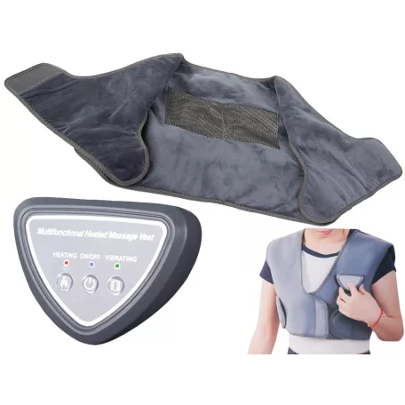 Bezdrátová, vyhřívaná vesta s masážní funkcí