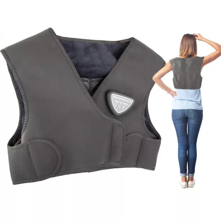 Bezdrátová, vyhřívaná vesta s masážní funkcí