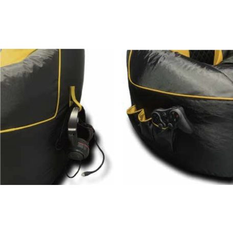 Gamer Red XXL fotel + Dárek puff