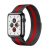 Miláno Red-Black velký kovový řemínek na hodinky Apple Watch 42/42/45/49 (magnetický)