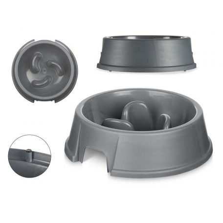 Plastová miska na krmení pro domácí zvířata - 27 cm - 1500 ml