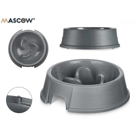 Plastová miska na krmení pro domácí zvířata - 27 cm - 1500 ml