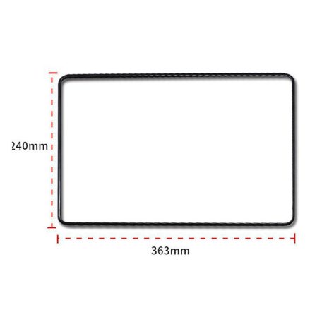 Tvrzené ochranné sklo pro Teslu Model Y/3 - prémiová verze