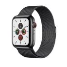 Miláno černý kovový řemínek na hodinky Apple Watch 38/40/41 (magnetický)