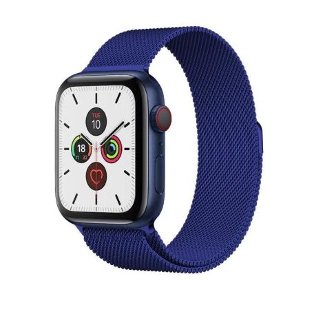 Miláno Blue velký kovový řemínek na hodinky Apple Watch 42/42/45/49 (magnetický)