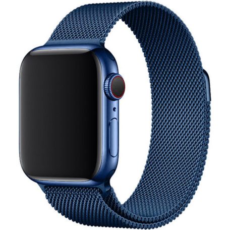 Miláno Blue velký kovový řemínek na hodinky Apple Watch 42/42/45/49 (magnetický)