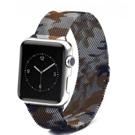 Miláno Military velký kovový řemínek na hodinky Apple Watch 42/42/45/49 (magnetický)