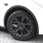Tesla Model Y Turbin puklice na kola 19" (4ks) - matná černá