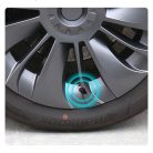 Tesla Model Y Turbin puklice na kola 19" (4ks) - matná černá