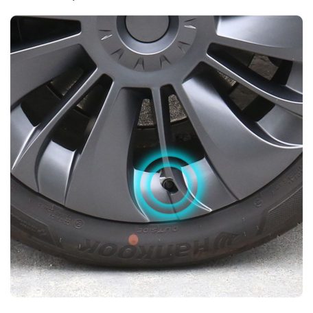 Tesla Model Y Turbin puklice na kola 19" (4ks) - matná černá