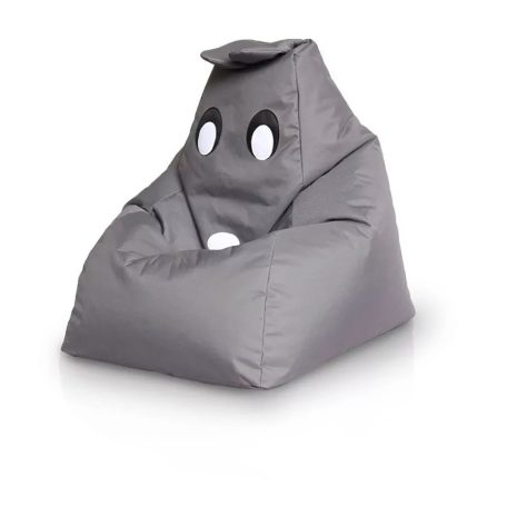 Dětský sedací vak kamarád BUNNY (šedý)