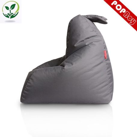 Dětský sedací vak kamarád BUNNY (šedý)