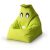 Dětský sedací vak kamarád BUNNY (Lime)