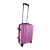 Pevný rolovací kufr v růžové barvě ve velikosti S - 57x37x23 cm
