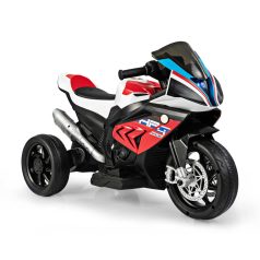 Dětská elektrická motorka - černo-červená - 380W