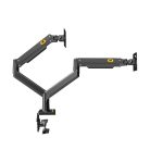 Nastavitelný dvojitý otočný stojan na stolní monitor (22"-32") pro úhlopříčky obrazovky od 56 cm do 81 cm