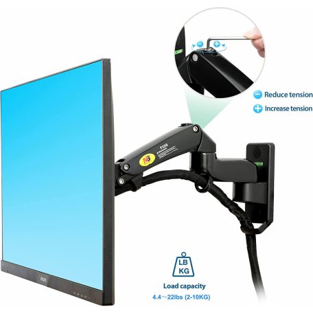 Nastavitelný otočný stojan na stolní monitor (17"-35") pro úhlopříčku obrazu od 43 cm do 89 cm