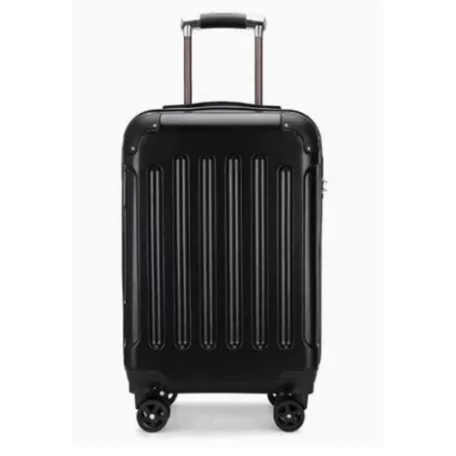 Kufr National Traveller s pevnými stěnami a kolečky - 55 x 22 x 35 cm - pro všechny letecké společnosti - černý