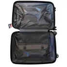 Kufr National Traveller s pevnými stěnami a kolečky - 55 x 22 x 35 cm - pro všechny letecké společnosti - černý