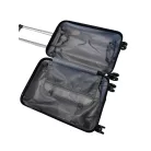 Kufr National Traveller s pevnými stěnami a kolečky - 55 x 22 x 35 cm - pro všechny letecké společnosti - černý