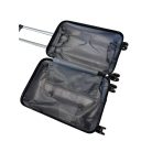 Kufr National Traveller s pevnými stěnami a kolečky - 55 x 22 x 35 cm - pro všechny letecké společnosti - šedý