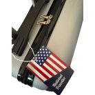 Kufr National Traveller s pevnými stěnami a kolečky - 55 x 22 x 35 cm - pro všechny letecké společnosti - šedý