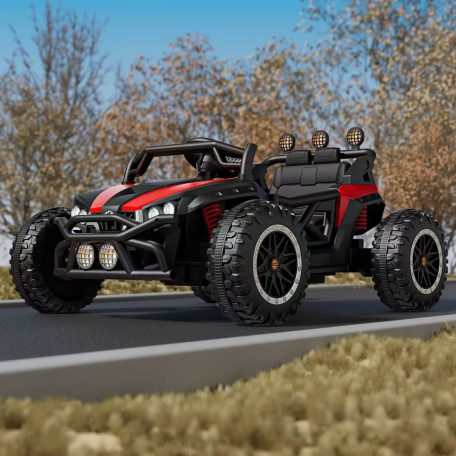 Elektrický terénní vůz pro děti s 12V baterií a LED osvětlením