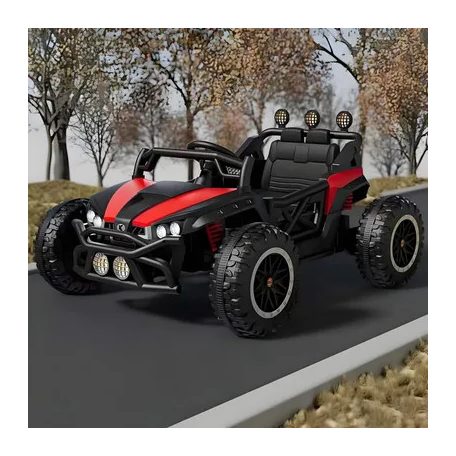 Elektrický terénní vůz pro děti s 12V baterií a LED osvětlením