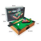 Mini kulečníkový stůl pro děti 34,5 cm x 23 cm