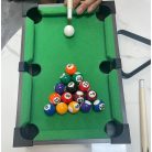 Mini kulečníkový stůl pro děti 34,5 cm x 23 cm