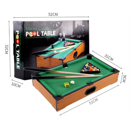 Mini kulečníkový stůl pro děti 51 cm x 31 cm