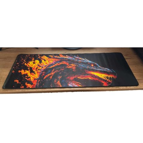 Velká podložka pod myš 80 x 30 cm - se vzorem draka